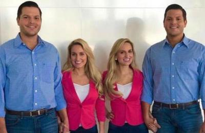 Dos parejas formadas por dos gemelas y dos gemelos serán padres al mismo tiempo - SNT