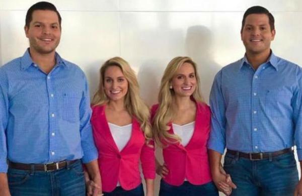 Dos parejas formadas por dos gemelas y dos gemelos serán padres al mismo tiempo - SNT