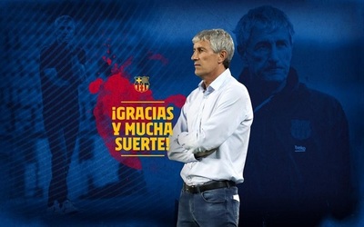 Es oficial: Barcelona despide a Quique Setién