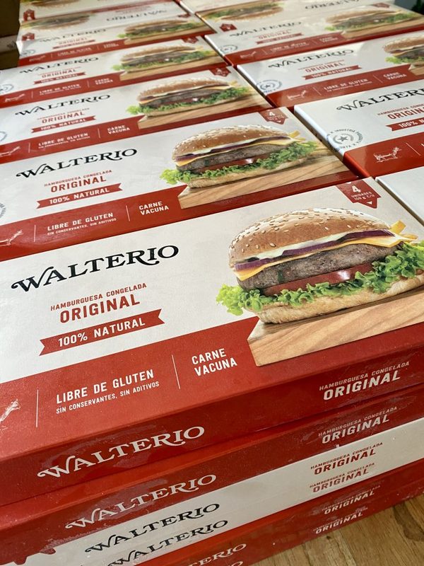Walterio lanzó su línea de productos congelados