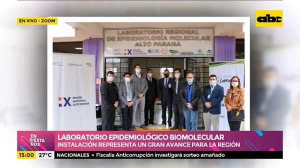 Laboratorio epidemiológico biomolecular en el Alto Paraná - Ensiestados - ABC Color