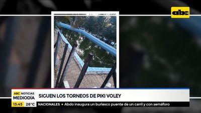 Siguen los torneos de piki vóley en plena pandemia - ABC Noticias - ABC Color