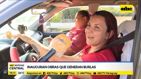 Inauguran puente que genera burlas - ABC Noticias - ABC Color