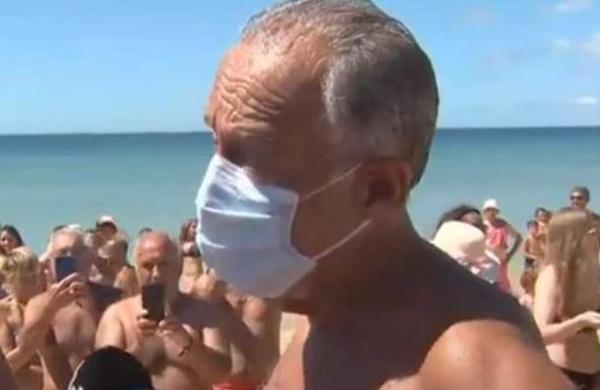 Presidente de Portugal rescata a dos jóvenes que estuvieron a punto de ahogarse - C9N