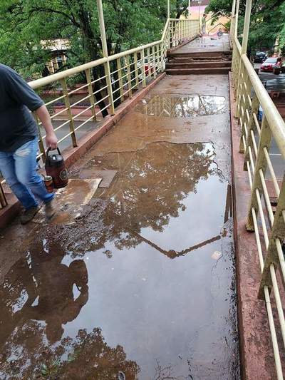 VIADUCTOS abandonados por la COMUNA son CRIADEROS de mosquitos