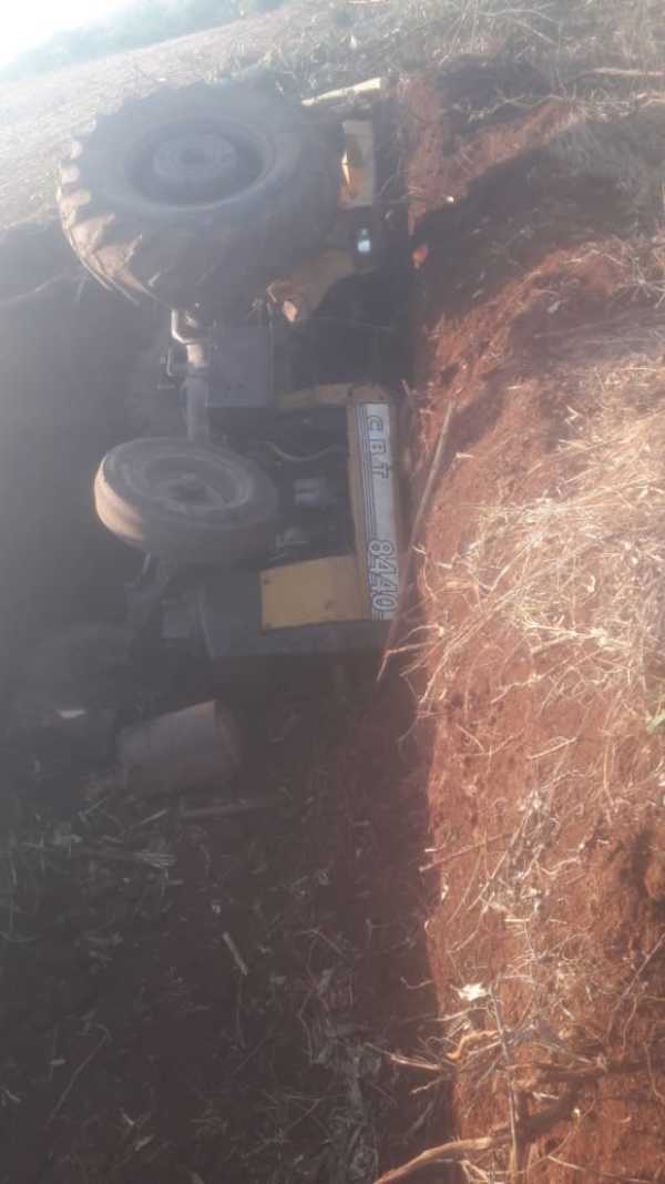 Trabajador muere aplastado por tractor mientras talaba plantas de eucalipto