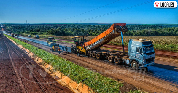 Tramo 2 del Corredor de Exportación Natalio-Cedrales con 57% de avance