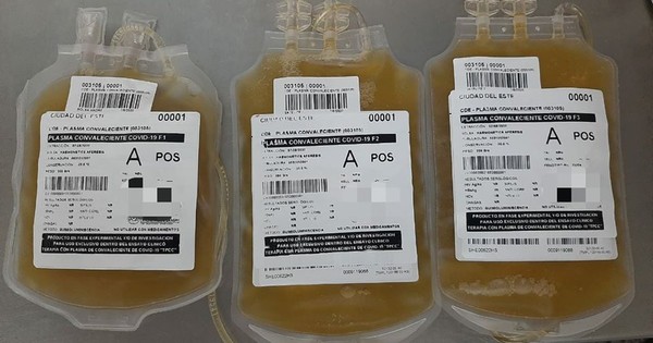 Realizan primeras transfusiones de plasma a dos mujeres con COVID-19 en Alto Paraná