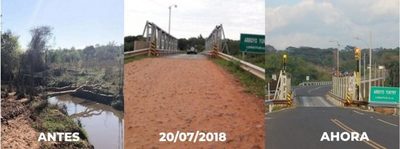 Puente con semáforo es de gestión anterior | Noticias Paraguay