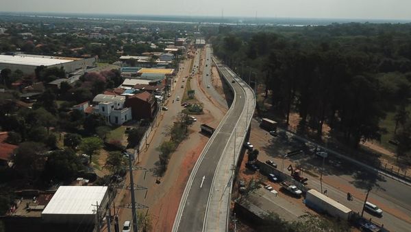 Corredor Botánico: Habilitan viaducto para el paso de vehículos livianos