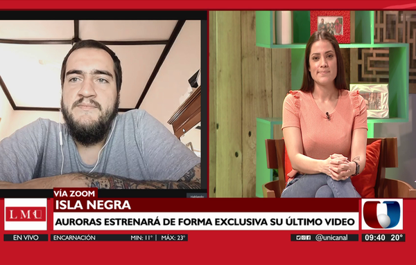 Estreno exclusivo: Auroras compartió en LMU el videoclip de “Isla Negra”