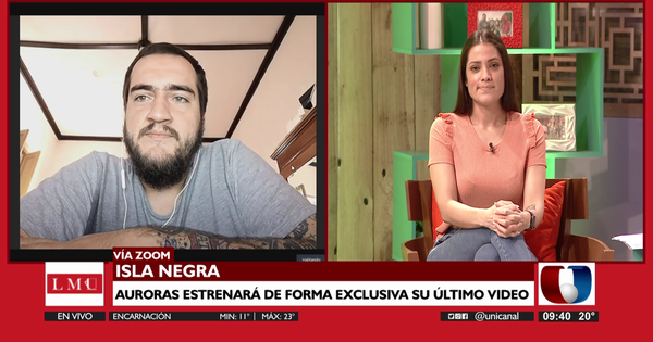 Estreno exclusivo: Auroras compartió en LMU el videoclip de “Isla Negra”