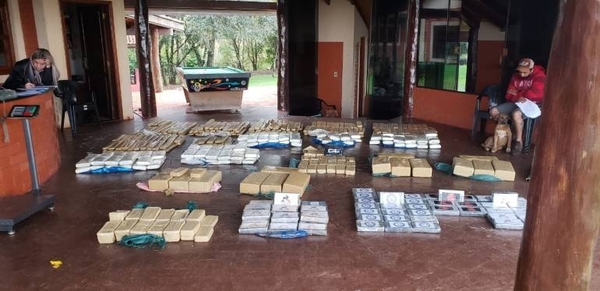 HOY / Incautan 310 kilos de cocaína en operativo realizado en Amambay