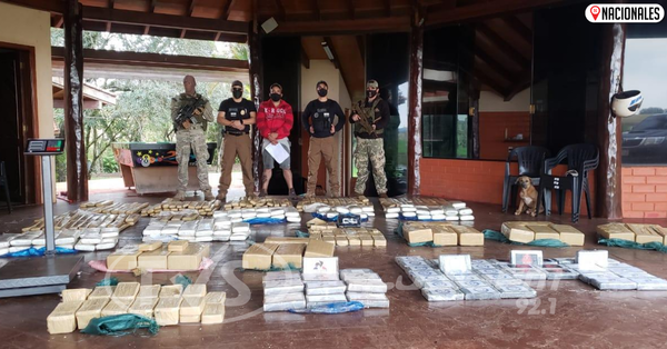 Operación Conjunta Internacional ALEM MAR incauta 310 kilos de cocaína
