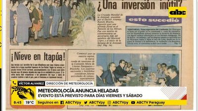 ¿Podría volver a nevar en Paraguay? - ABC Noticias - ABC Color