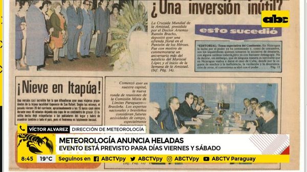 ¿Podría volver a nevar en Paraguay? - ABC Noticias - ABC Color