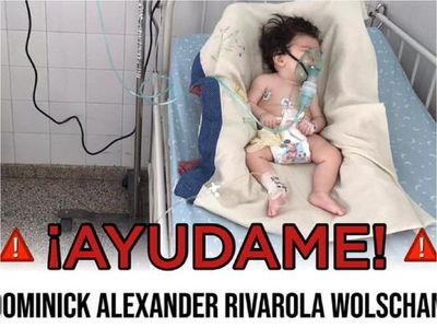 Dominick, un bebé con AME que necesita un costoso tratamiento