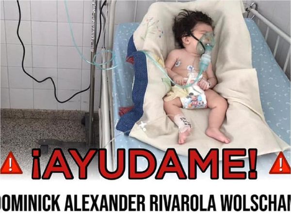 Dominick, un bebé con AME que necesita un costoso tratamiento