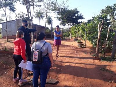 Exigen desalojo de familias de una propiedad privada en Ypané - Nacionales - ABC Color