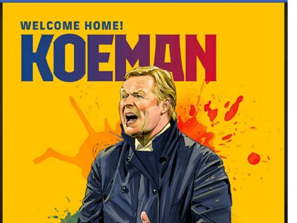 Koeman, nuevo entrenador del Barcelona hasta el 30 de junio de 2022