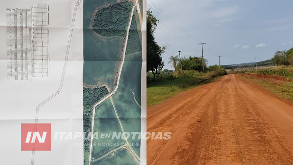 PRESENTAN PROYECTO PARA EMPEDRAR ZONAS RURALES DE SAN COSME Y DAMIÁN