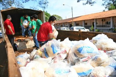 Itaipú brindó asistencia alimentaria a familias vulnerables de Alto Paraná
