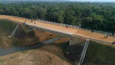 Siguen las inauguraciones de puentes: Gobierno habilita cinco más en Caazapá