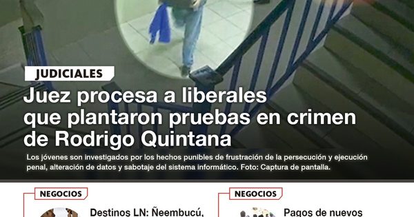 LN PM: Las noticias más importantes de la siesta