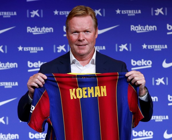 Ronald Koeman toma las riendas del Barcelona