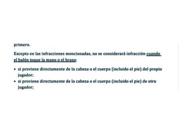 “Los criterios no son similares”
