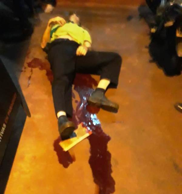 MOTOCHORROS hieren a guardia en frustrado asalto en MINGA GUAZU