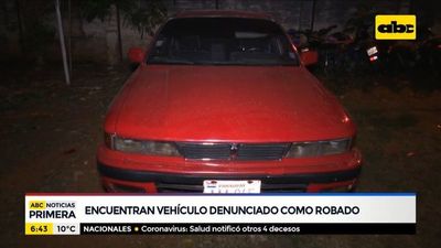 Encuentran vehículo denunciado como robado - ABC Noticias - ABC Color