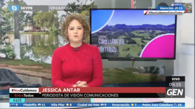 HOY / Jessica Antar, periodista de Visión Comunicaciones de Villarrica, sobre la actualidad en el noveno departamento, Guairá