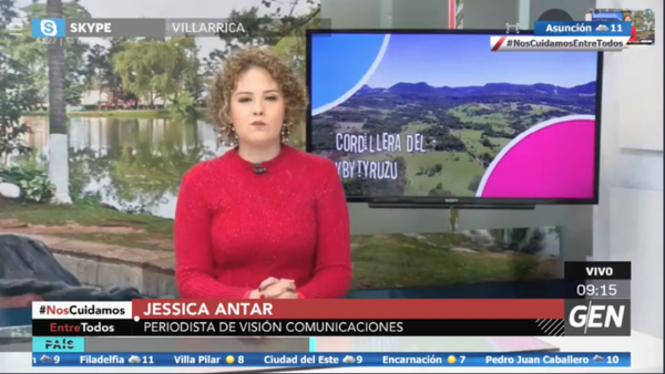 HOY / Jessica Antar, periodista de Visión Comunicaciones de Villarrica, sobre la actualidad en el noveno departamento, Guairá