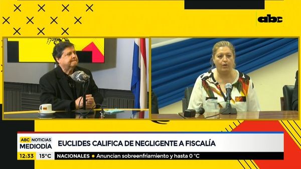 Boda de la hija de Cartes: Euclides califica de negligente al Ministerio Público - ABC Noticias - ABC Color
