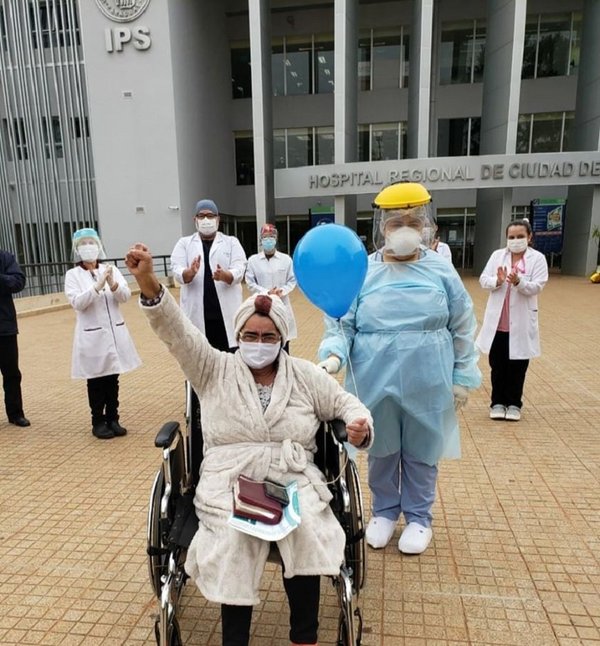 Fue dada de alta la primera paciente que recibió plasma convaleciente en Ciudad del Este