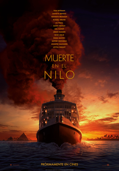Inspirado en la novela de Agatha Christie anuncian "Muerte en el Nilo"