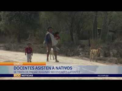 DOCENTES ASISTEN PERIÓDICAMENTE A COMUNIDADES INDÍGENAS