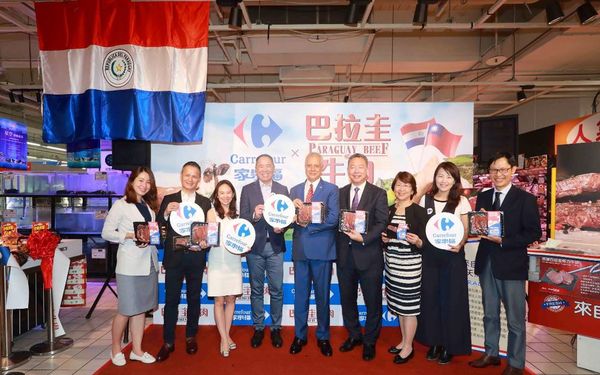 La carne paraguaya llega a Carrefour de Taiwán