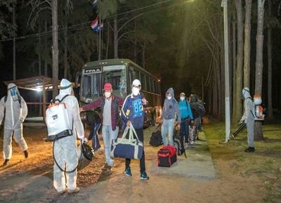 Compatriotas provenientes de Argentina guardan cuarentena en Paraguarí