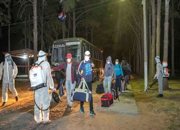 Compatriotas provenientes de Argentina guardan cuarentena en Paraguarí