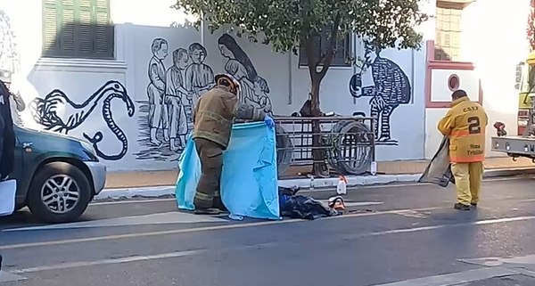 Albañil fallece en accidente de tránsito - Nacionales - ABC Color