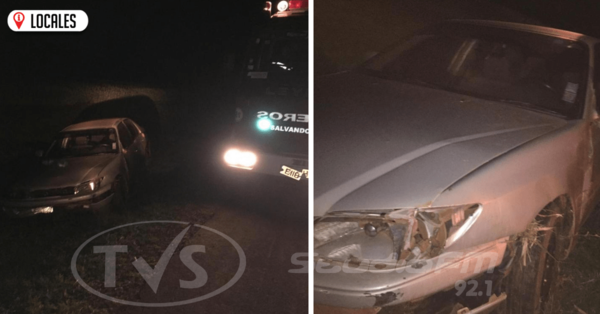 Chofer se salva de milagro tras vuelco en Cnel. Bogado