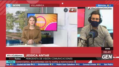 HOY / Jessica Antar, periodista de Visión Comunicaciones de Villarrica, sobre novedades en Villarica