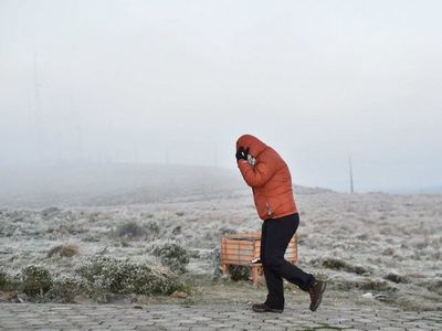 Masa de aire polar provoca nevadas en algunos puntos de Brasil