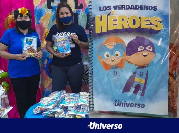 Universo apoya a las escuelas, en el Día del Niño - Empresariales - ABC Color
