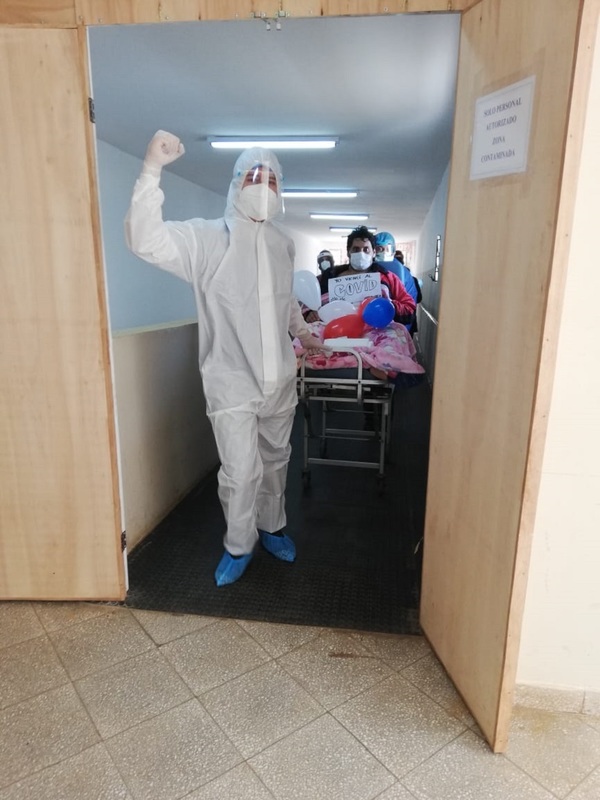COVID: Primer paciente ingresado a UTI en Coronel Oviedo recibe alta médica » Ñanduti