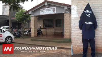 ATRAPAN A JOVEN SORPRENDIDO EN PLENO HURTO DOMICILIARIO