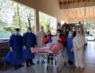 COVID-19: Primer paciente ingresado a UTI en Coronel Oviedo recibe alta médica - El Trueno