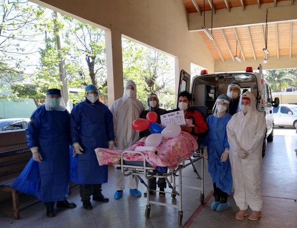 COVID-19: Primer paciente ingresado a UTI en Coronel Oviedo recibe alta médica - El Trueno